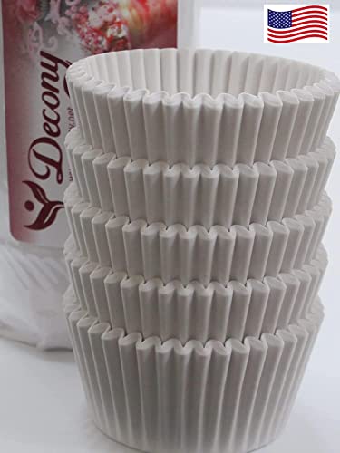 Mini Paper Cupcake Liners - MADE IN USA -Fluted Cupcake ...
