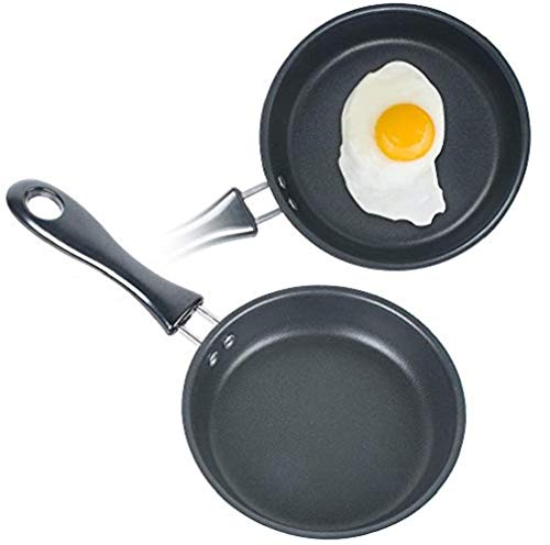 FveBzem Nonstick Frying Pan Round Egg Pan One Egg Fry ...