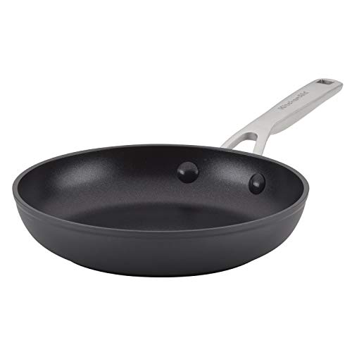 KitchenAid Hard Anodized Induction Nonstick Fry Pan/Skillet, 8.25 Inch, Matte ...
