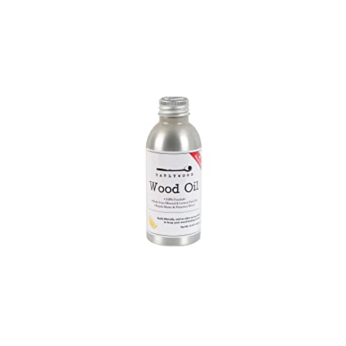 Earlywood Lemon-scented Mineral Oil for Cutting Boards and Wooden Kitchen ...