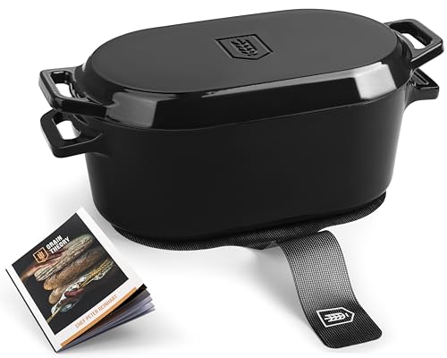 Kook Dutch Oven, For Sourdough Baking, Dual Handles, Enameled Cast ...