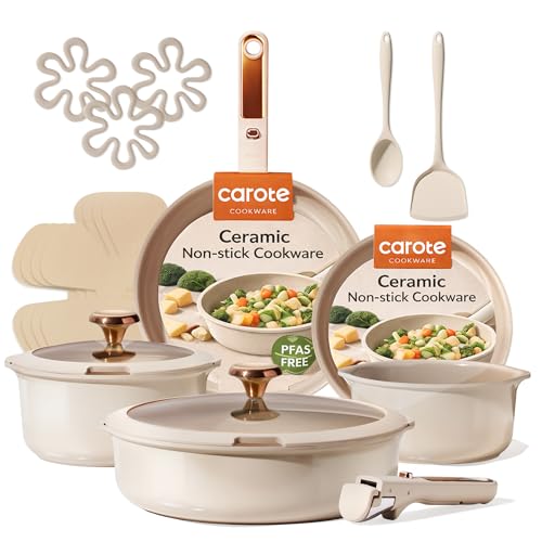 CERAMIC COOKWARE SET BY CAROTE