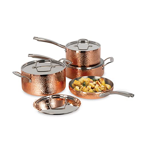 Cuisinart 8-Piece Five-Ply Copper Stainless...