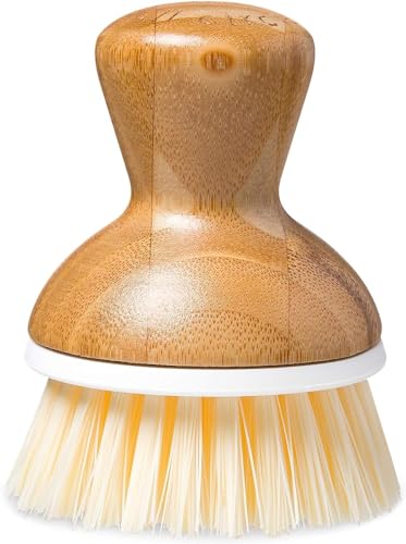 Full Circle Bubble Up Bamboo Dish Brush – Family Safe, ...