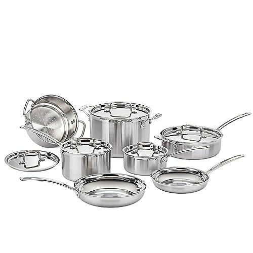 Cuisinart MultiClad Pro 12-Piece Stainless...