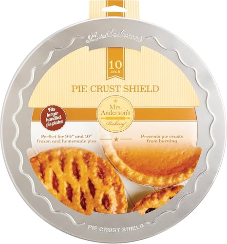 Mrs. Anderson's Baking Pie Crust Protector Shield, Fits 9.5-Inch And ...
