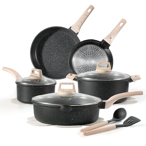 CAROTE 14Pcs Pots and Pans...