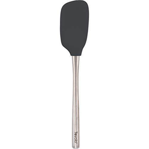 Tovolo Flex-Core Stainless Steel Handled Spoonula Spatula Spoon, Ergonomic Grip, ...