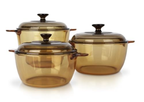 Visions VS-330 Glass Cookware 6P Set