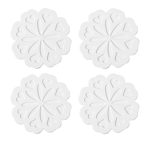 Set of 4 Silicone Trivet Mat - Table & Countertop ...