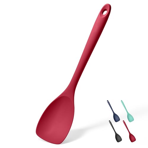 Doosu Silicone Spoon Spatula, 600ºF Heat-Resistant Food Grade Rubber Spoonula ...