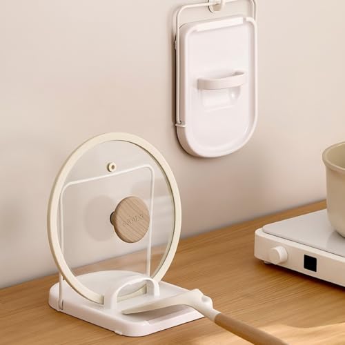 Falumnook Foldable Pot Lid Holder & Spoon Rest - ABS ...