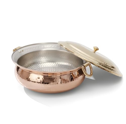 P-TAL Pure Copper Braiser Pan