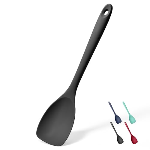 Doosu Silicone Spoon Spatula, 600ºF Heat-Resistant Food Grade Rubber Spoonula ...