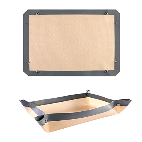 CANDeal 1 PC Silicone Fiber Baking Mat with Buckle, No ...