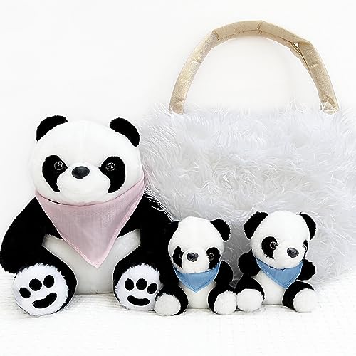 Perfectto Design Panda Stuffed Animal Bear Plush Toy for Girls ...