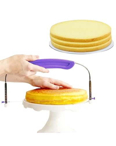 PROKITCHEN Cake Leveler, Cake Leveler & Slicer, Adjustable Cake Cutter ...