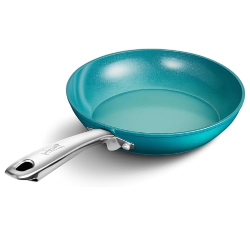 HLAFRG Nonstick Frying Pan 8 Inch, Ceramic Non Stick Frying ...