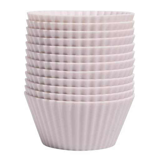 The Silicone Kitchen Reusable Silicone Baking Cups, Non-Toxic, BPA Free, ...