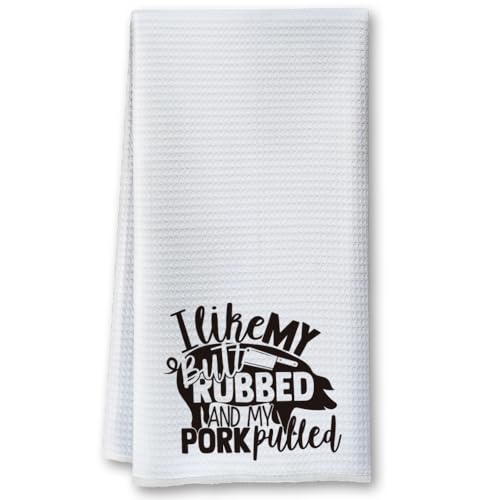 Funny Kitchen Towels for Men, Women, BBQ Grilling Cooking Dish ...