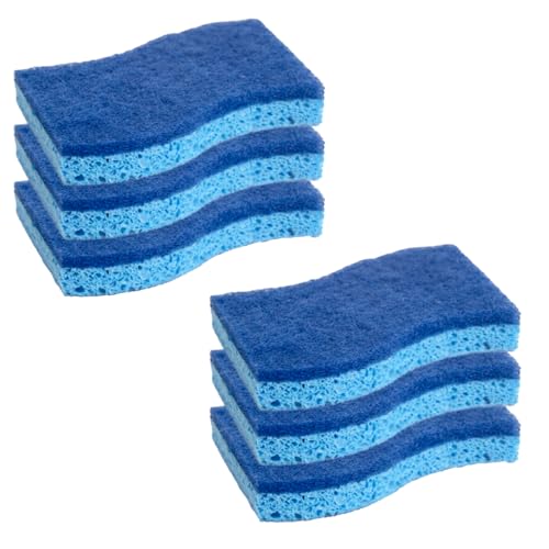 CELOX Sponge for Cleaning Kitchen and Household, Blue