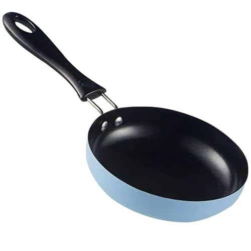 1PC Small Frying Pan, 4.7 Inch Egg Frying Pan Heat ...
