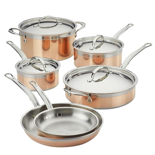 Hestan CopperBond 10-Piece Cookware Set