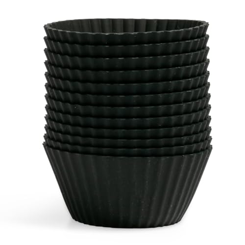 The Silicone Kitchen Reusable Silicone Baking Cups, Non-Toxic, BPA Free, ...