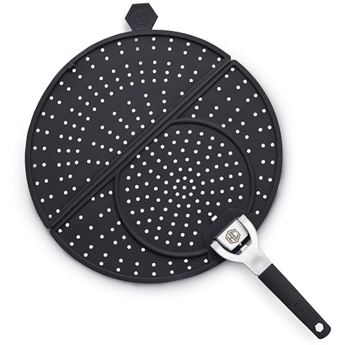 HexClad Grease Splatter Screen for Frying and Searing, Fits HexClad’s ...