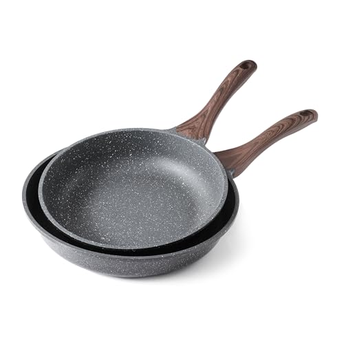 SENSARTE Nonstick Frying Pan Skillets, Swiss Granite Coating