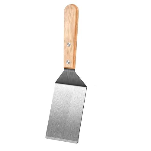 Stainless Steel Spatula Set, Metal Spatula for Cast Iron Skillet, ...