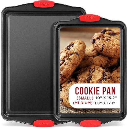 2 Piece Set Nonstick Carbon Steel Oven Bakeware -Professional Quality ...