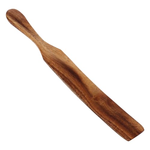 DEARMAMY 11inch Long Wooden Spatula Heavy Duty Stir Paddle Large ...