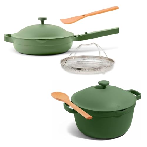 Our Place Cookware Duo | 7-Piece Ceramic Cookware Set with 10.5