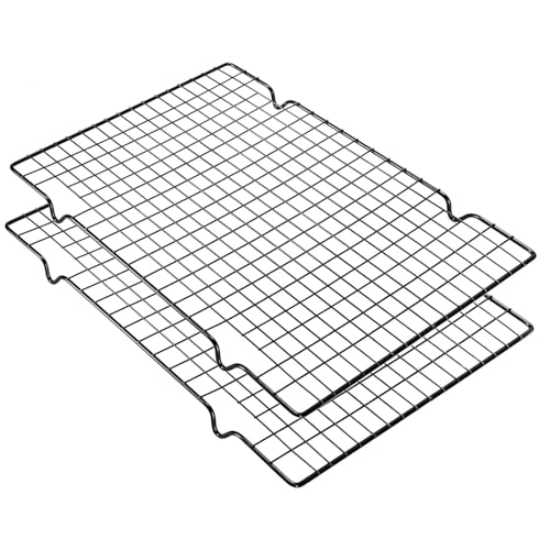 VNIMTI Cooling Rack 2 Sets, Cookie Cooling Wire Racks for ...