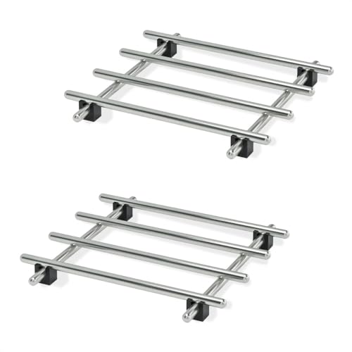 2 Pcs Metal Trivets for Easter Hot Dishes – Stainless ...