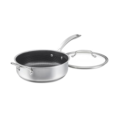 Cuisinart, Frigideira FusionPlus 3,5 qt com HH fundido e tampa, ...