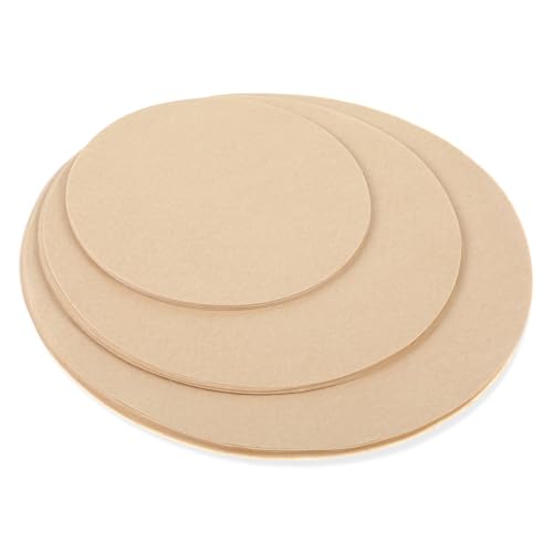150 Sheets Round Baking Parchment Paper, 6, 8, 10 Inch ...