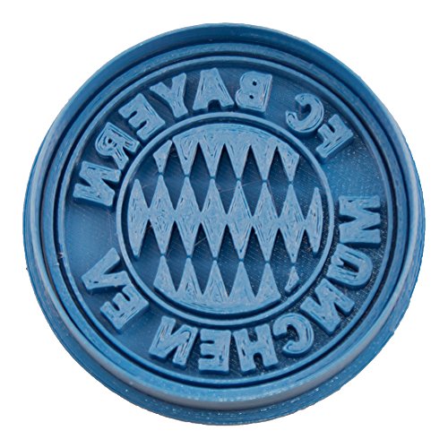 Cuticuter Bayern Munich Team Football Cookie Cutter, Plastic, Blue, 8 ...