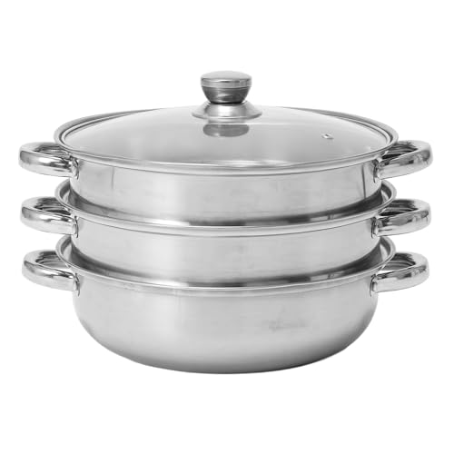cookware with steamer