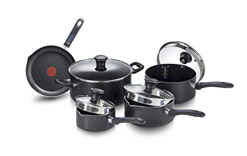 T-fal Signature 9pc Cookware Set,...