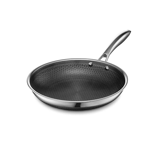 HexClad Hybrid Nonstick Frying Pan,...