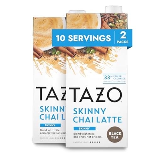 TAZO Skinny Chai Latte Concentrate,...