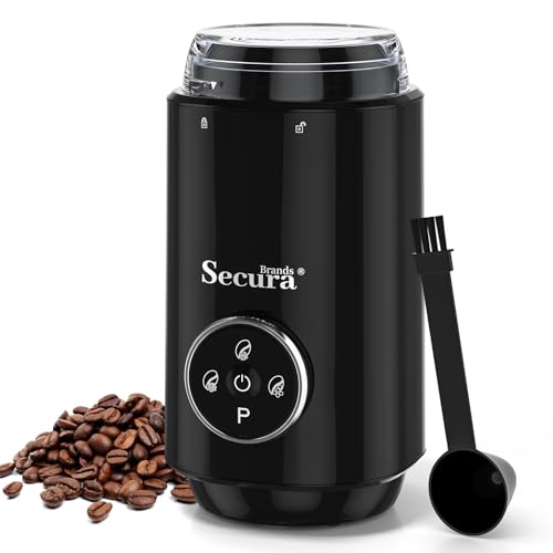 Secura Brands Electric Coffee Grinder...