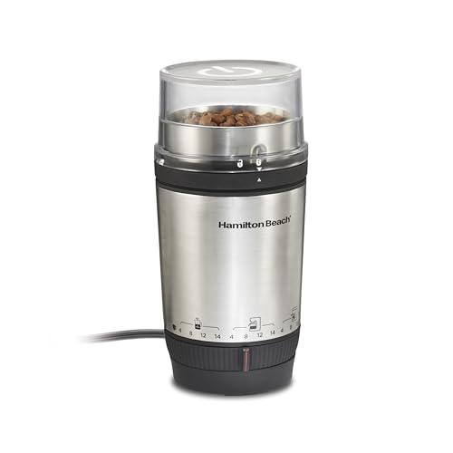 Hamilton Beach Custom Grind electric coffee grinder 80406 with removable bowl
