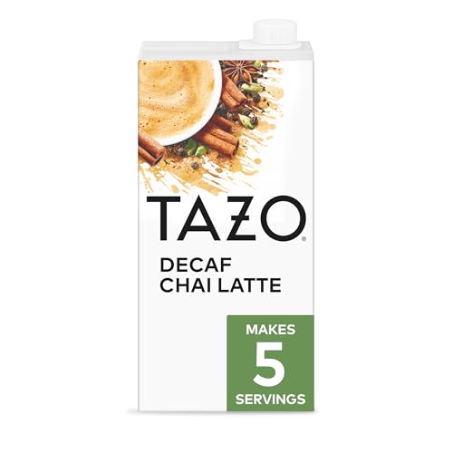 TAZO Decaf Chai Latte Concentrate, 32 oz