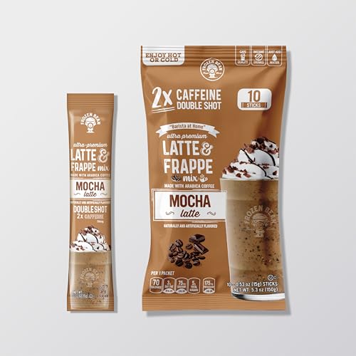 Frozen Bean Mocha Frappe & Latte Sticks