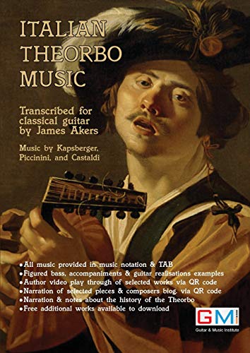 Award-Winning Italian Design — Italian Theorbo Music Book