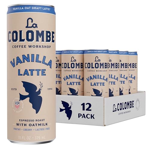 La Colombe Oatmilk Vanilla Latte, 11 fl oz, Pack of 12