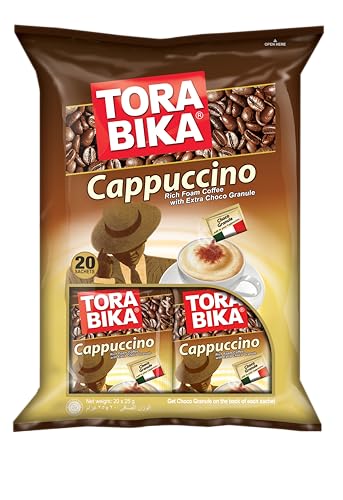 Torabika Cappuccino instant coffee 20 count